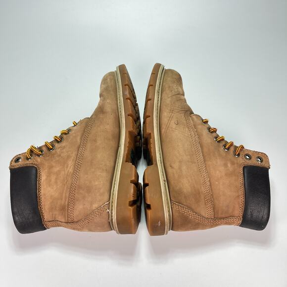 Colorado Light Brown Leather Durable Construction Safety Work Boots Men's Sz 9.5 - Picture 6 of 10